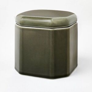 Ceramic Reactive Glaze Box Green - Threshold designed with Studio McGee